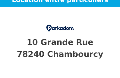 garage  pièces  m2 à louer à Chambourcy (78240)