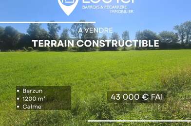 Terrain  43000 €