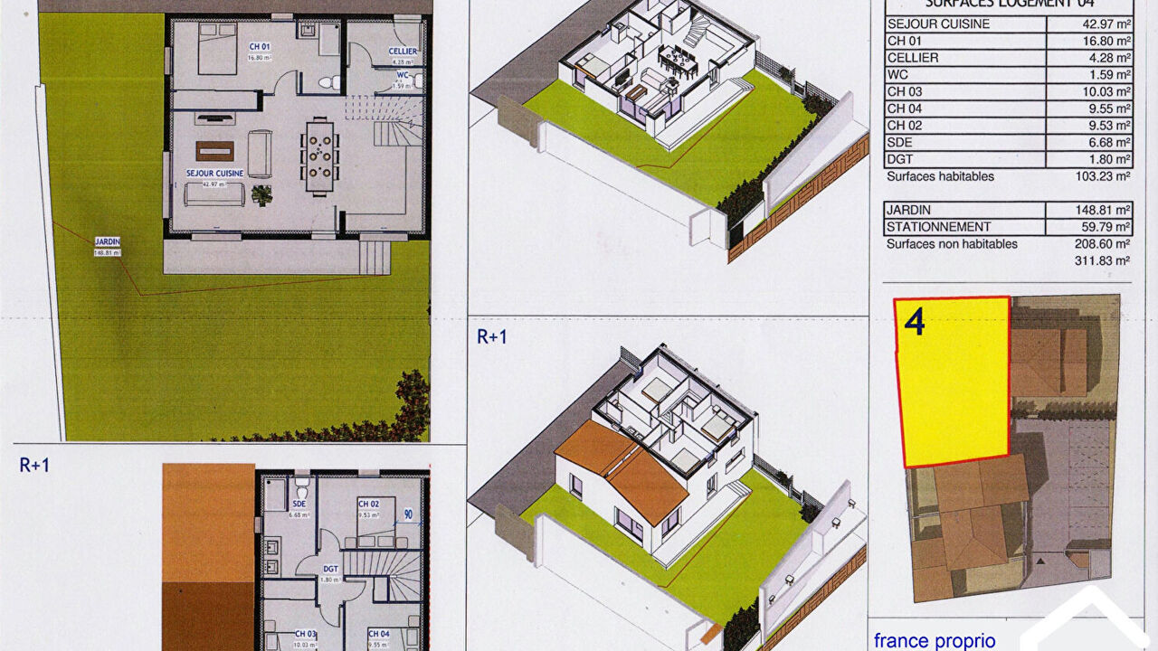 maison 5 pièces 103 m2 à vendre à Cazouls-Lès-Béziers (34370)