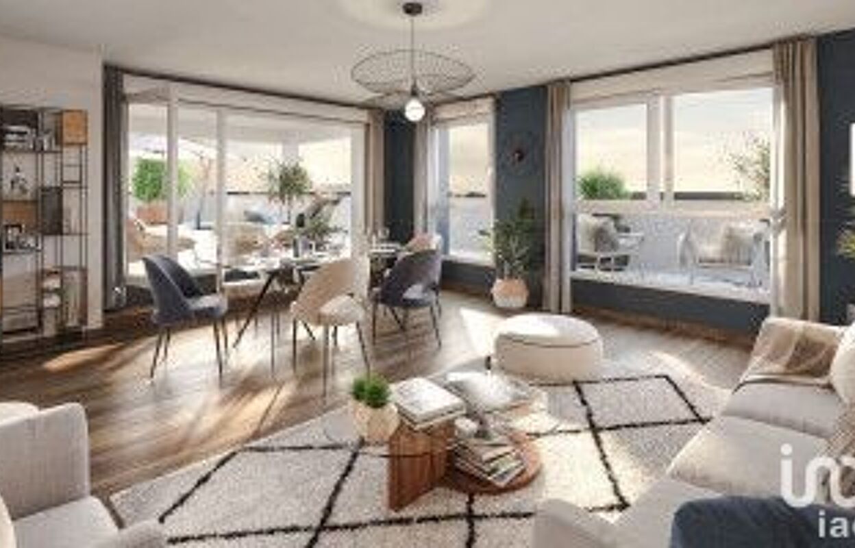 appartement 3 pièces 56 m2 à vendre à Margny-Lès-Compiègne (60280)