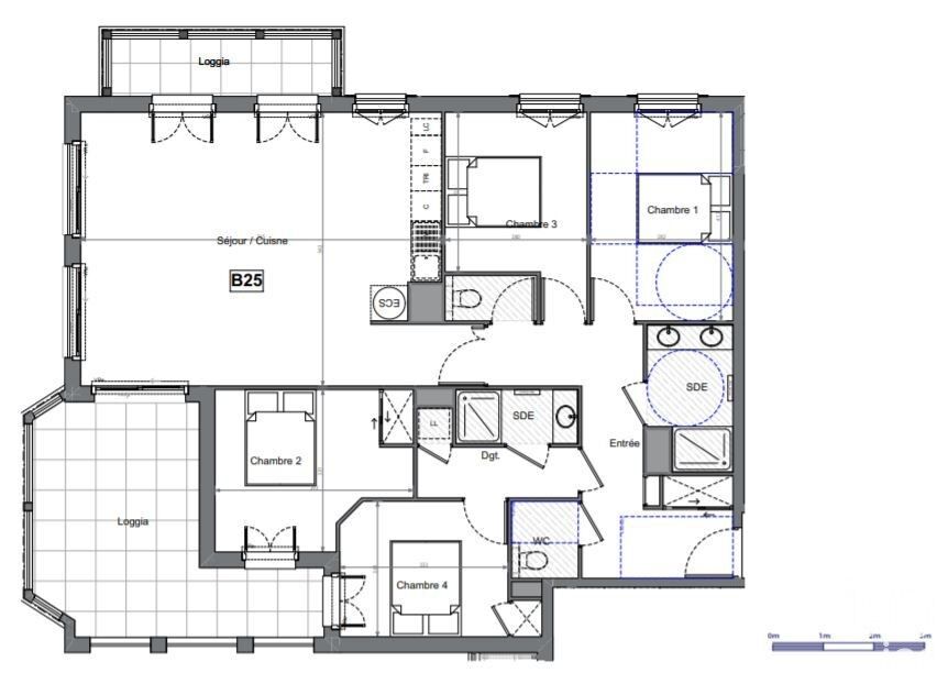 Appartement a louer cormeilles-en-parisis - 5 pièce(s) - 108 m2 - Surfyn