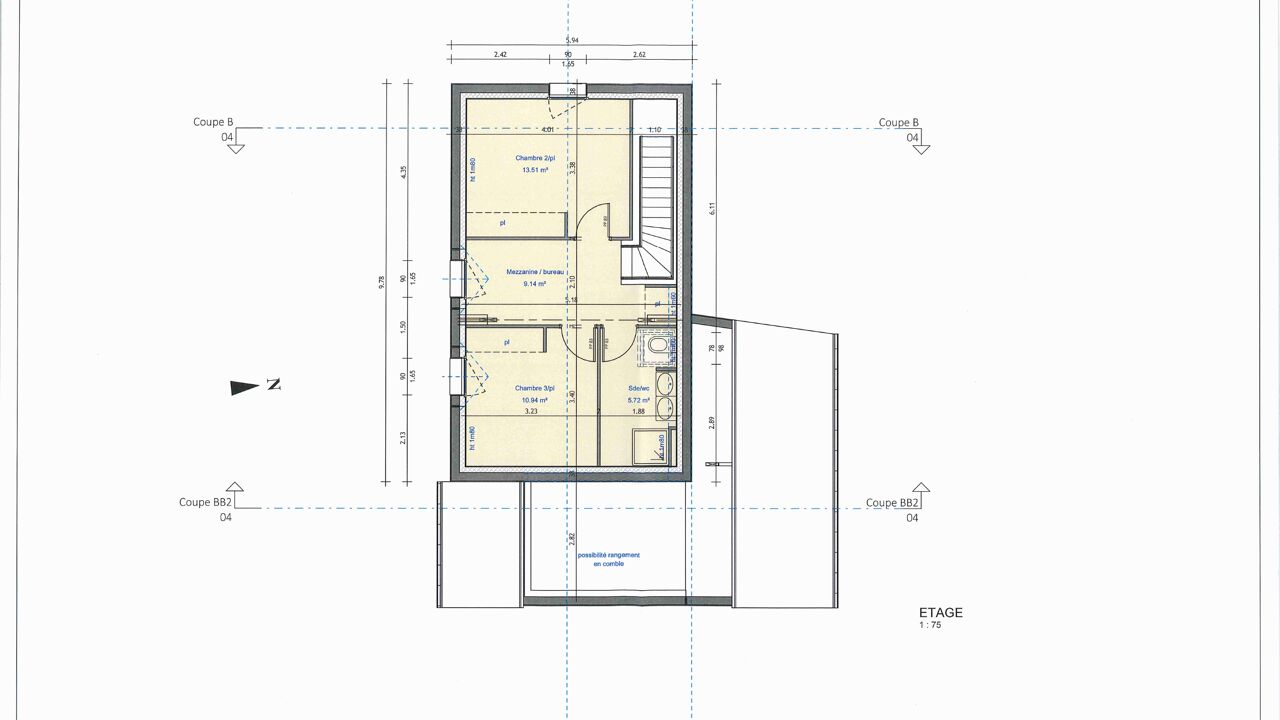 maison 94 m2 à construire à Saint-Malo-de-Guersac (44550)