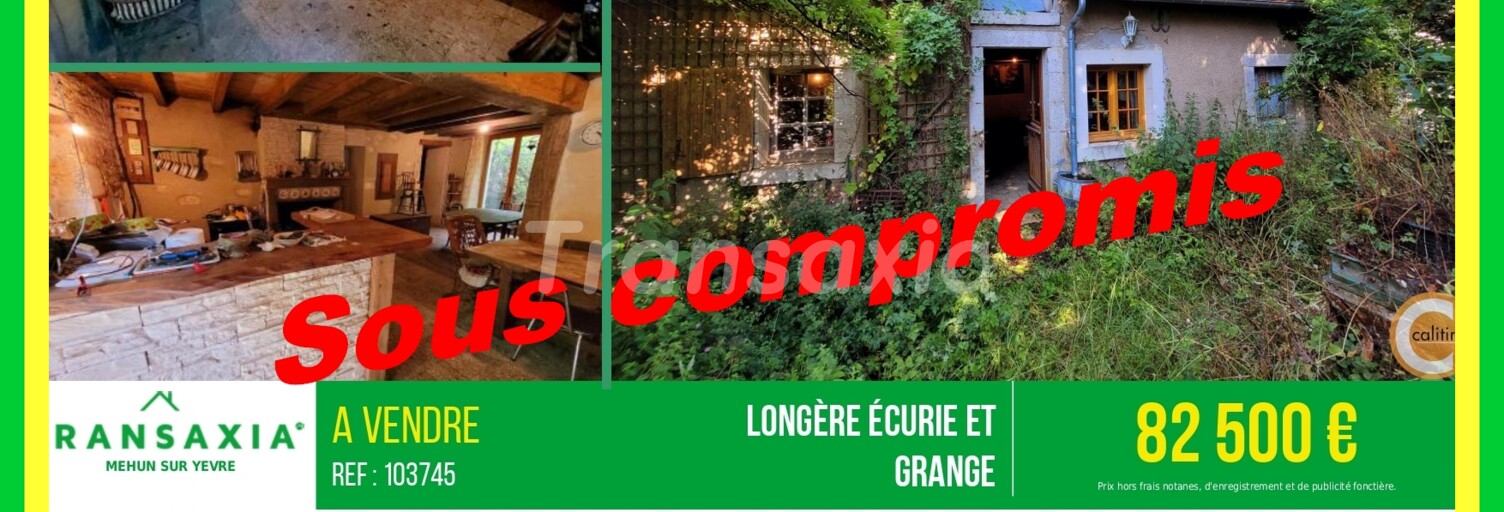 Maison 3 Pièces 90 m² à vendre à Mehun-sur-Yèvre (18500)