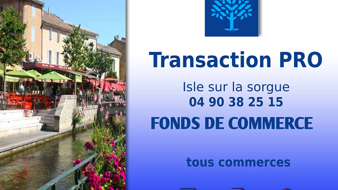 commerce  pièces 96 m2 à vendre à L'Isle-sur-la-Sorgue (84800)