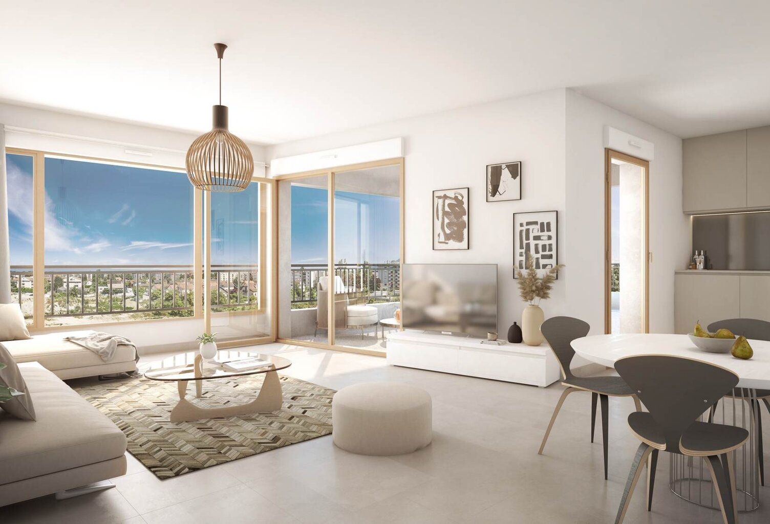 Appartement T3 avec grande loggia sur Ambilly — photo 1