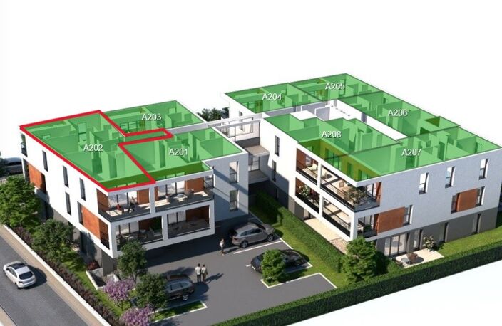 Appartement T4 de 99 m² sur Thonon les Bains — photo 4