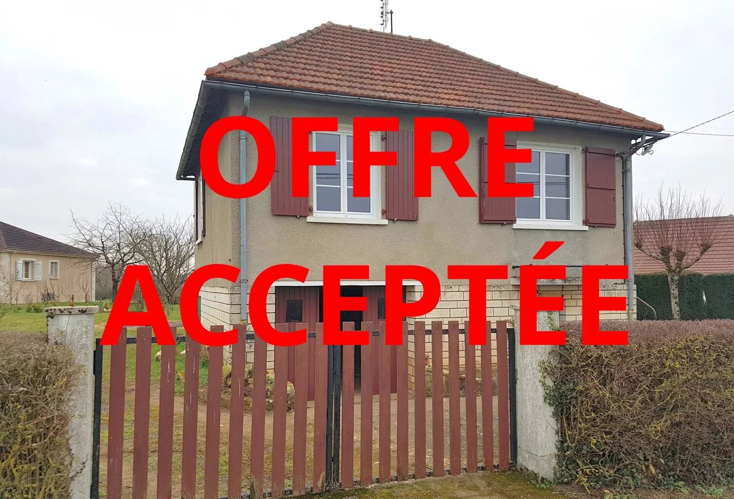 Maison sur sous-sol à vendre proche Le Blanc, Indre 36 — photo 1