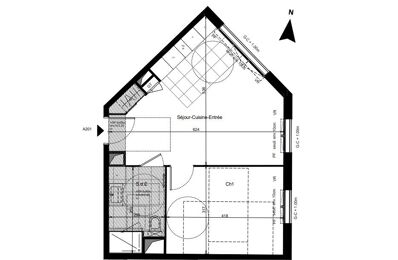appartement 2 pièces 41 m2 à vendre à Sucy-en-Brie (94370)