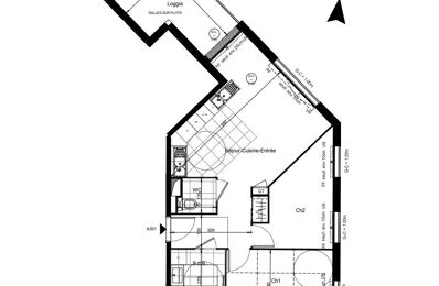 appartement 3 pièces 55 m2 à vendre à Sucy-en-Brie (94370)