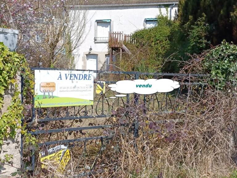 Une maison à rafraîchir avec jardin à vendre dans la Creuse. — photo 1