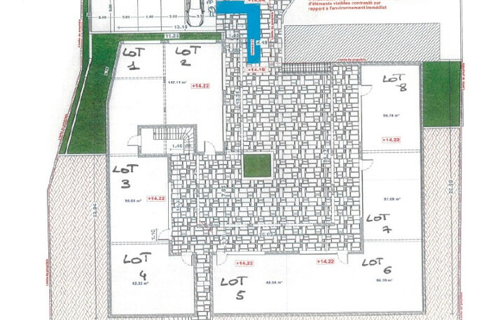 FRAIS DE NOTAIRE OFFERTS ! MURS COMMERCIAUX 100 m2 - LOT 6 -  PORTICCIO — photo 2