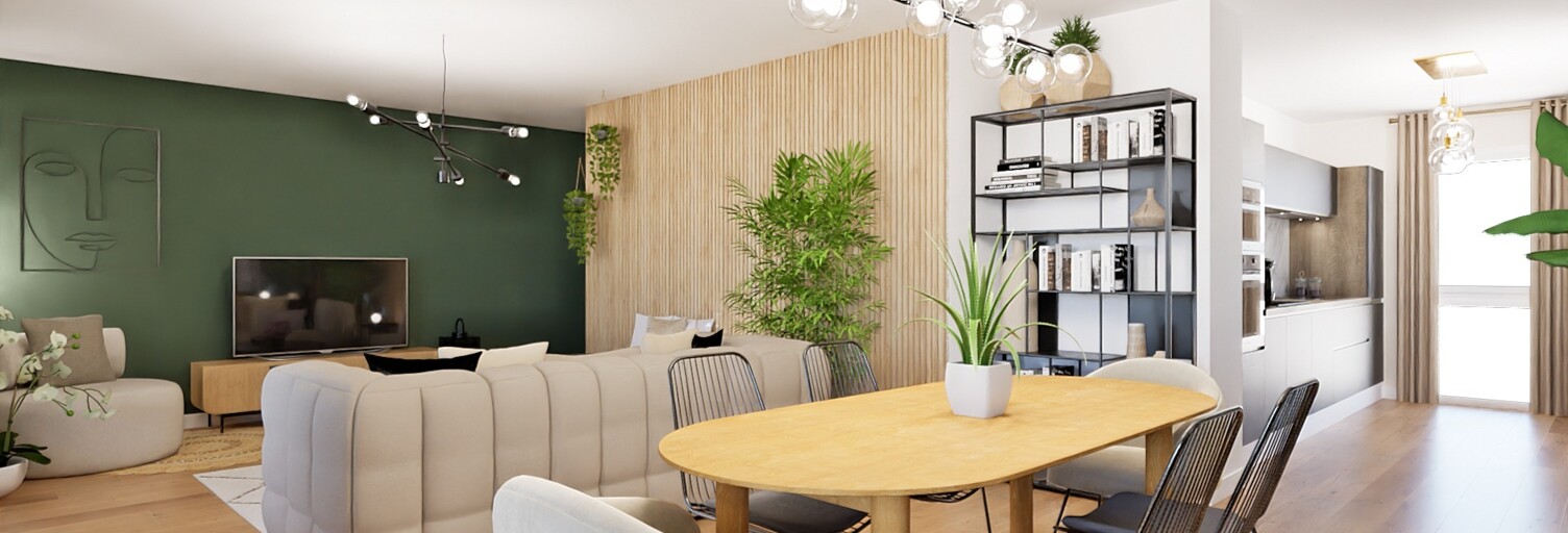 Appartement neuf T2, T3, T4 Pièce 43 à 80 m² à vendre à Tassin-la-Demi-Lune (69160)