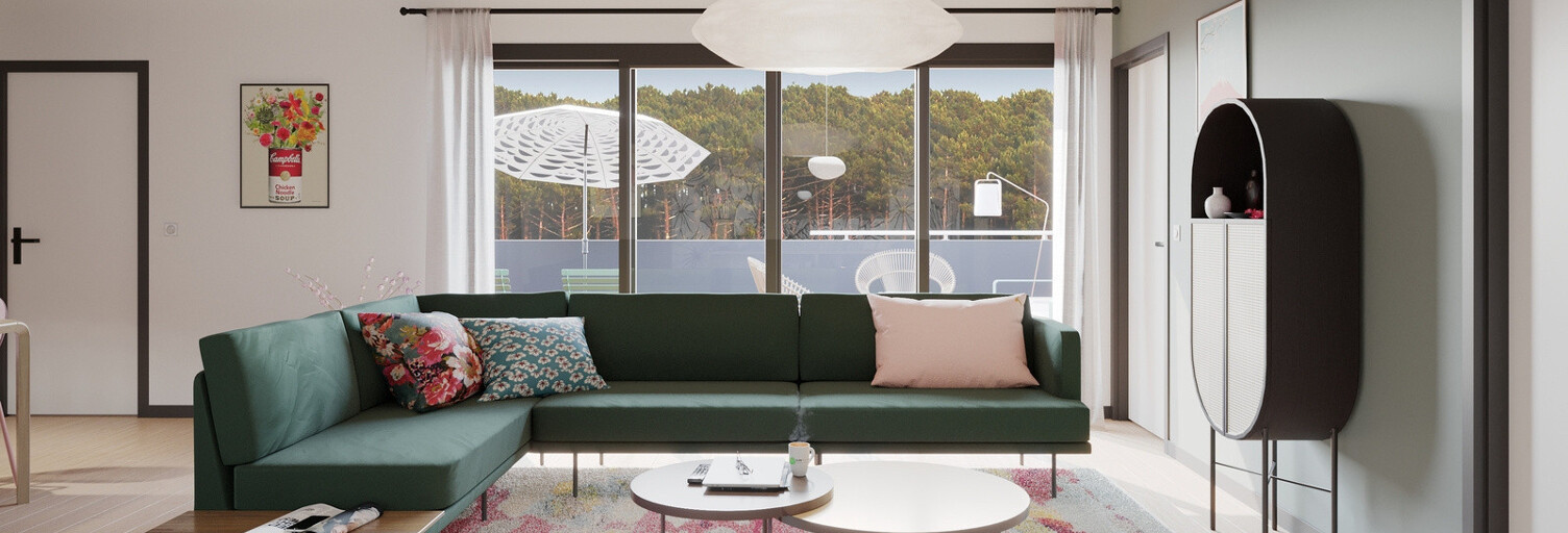 Appartement neuf T3, T4 Pièce 86 à 108 m² à vendre à Ondres (40440)