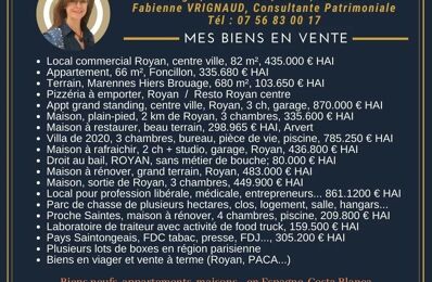 vente maison 250 000 € à proximité de Vaux-sur-Mer (17640)