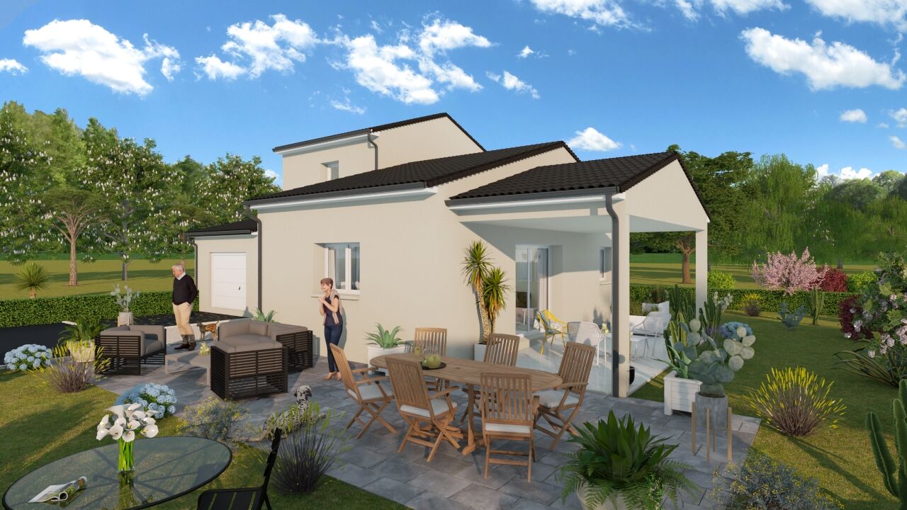 maison 90 m2 à construire à Montoison (26800)