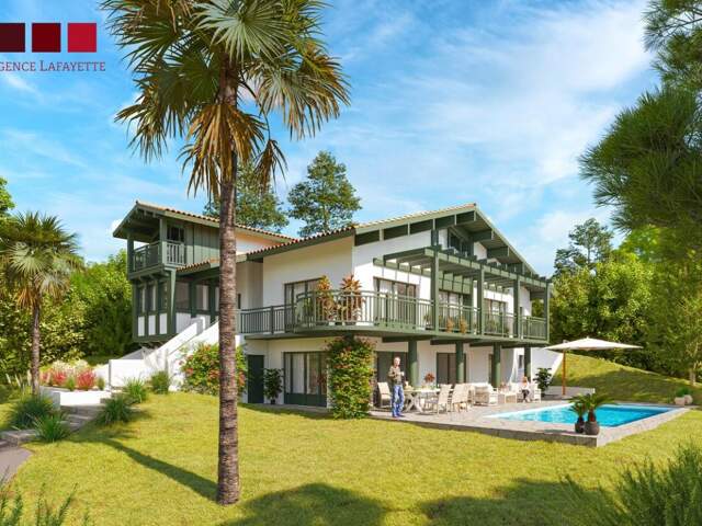 Ciboure Villa 300m² vue Océan - Parcelle 1700m² arborée avec Pis — photo du bien