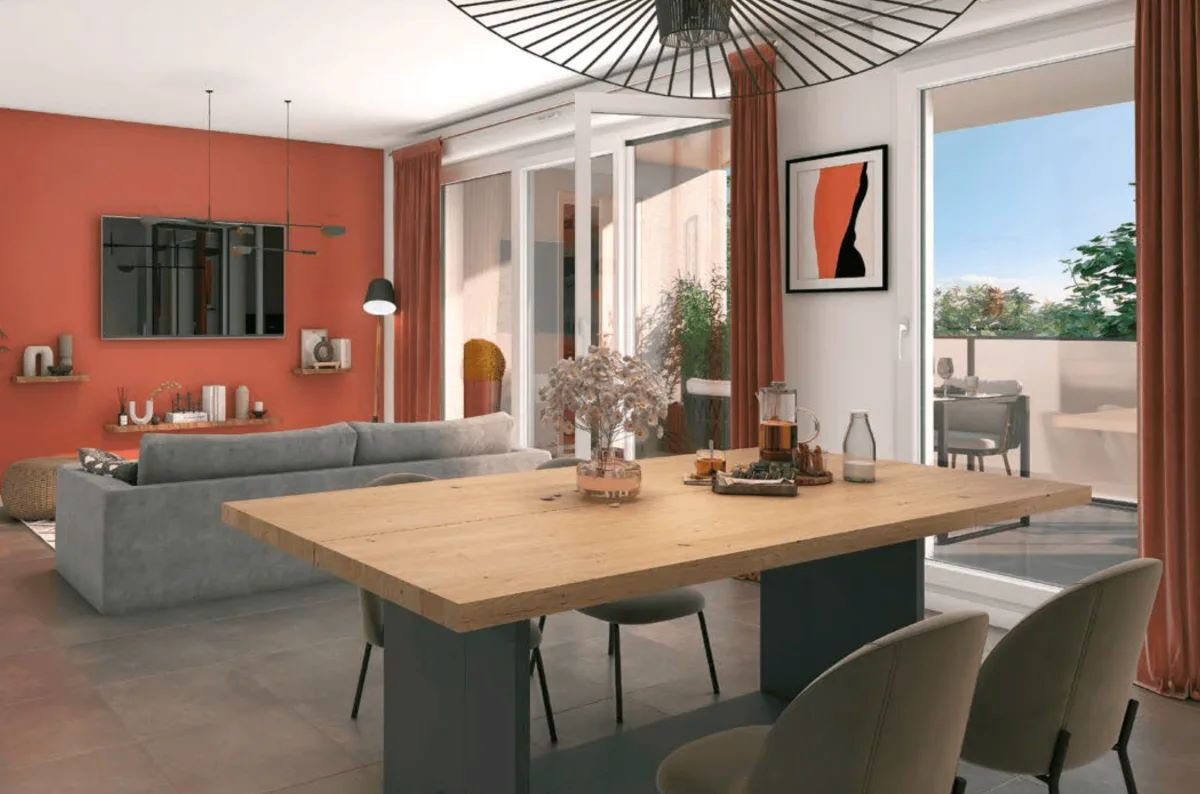 Appartement neuf 2 pièces 42 m²