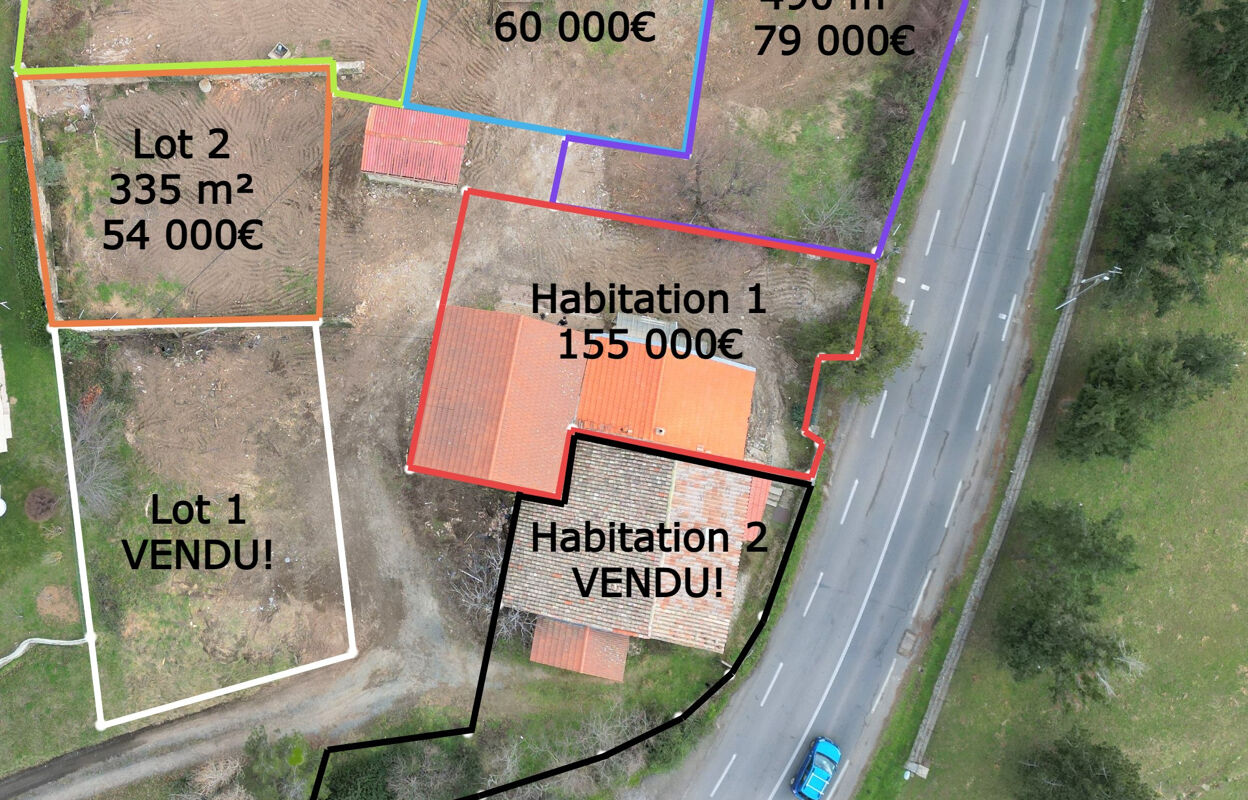 terrain  pièces 335 m2 à vendre à Annonay (07100)