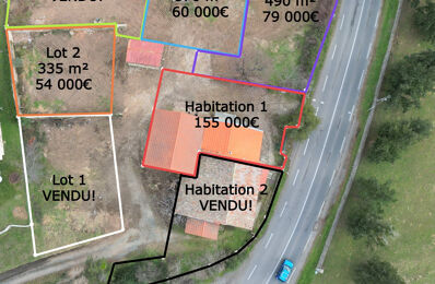 vente terrain 60 000 € à proximité de Laveyron (26240)