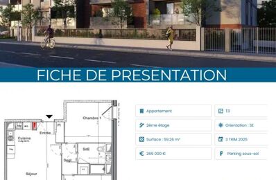 vente appartement 269 000 € à proximité de La Chapelle-Saint-Mesmin (45380)