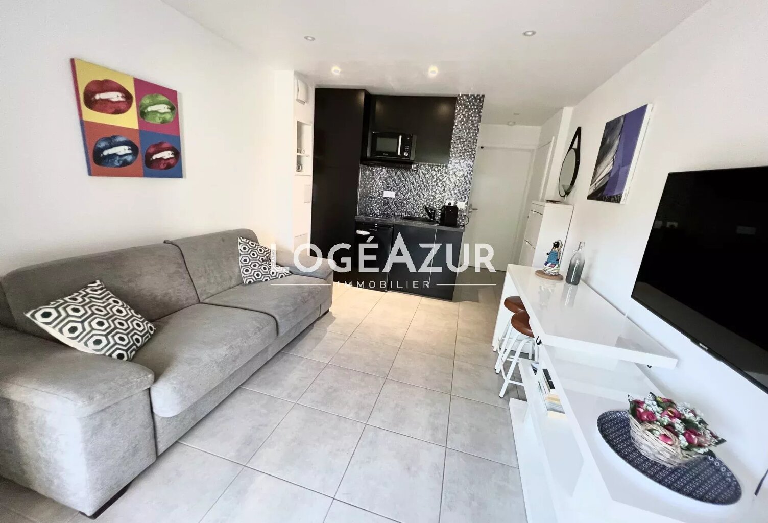 LOCATION APPARTEMENT ANTIBES - 1 CHAMBRE - GARAGE/PISCINE/TENNIS — photo 1