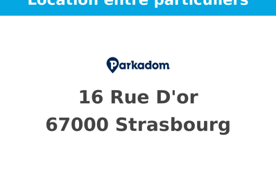 garage  pièces  m2 à louer à Strasbourg (67000)
