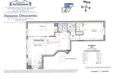 vente appartement 1 002 000 € à proximité de Bouffémont (95570)