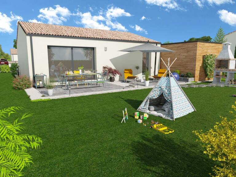 Projet de construction d'une maison 69.93 m² avec terrai... — photo 1