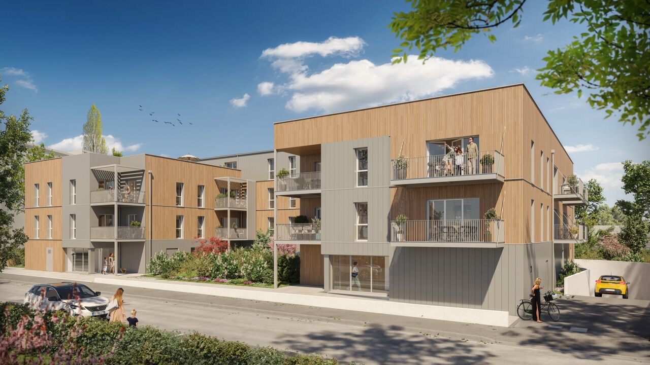 appartement neuf T1, T2, T3, T4 pièces 31 à 87 m2 à vendre à Angers (49000)