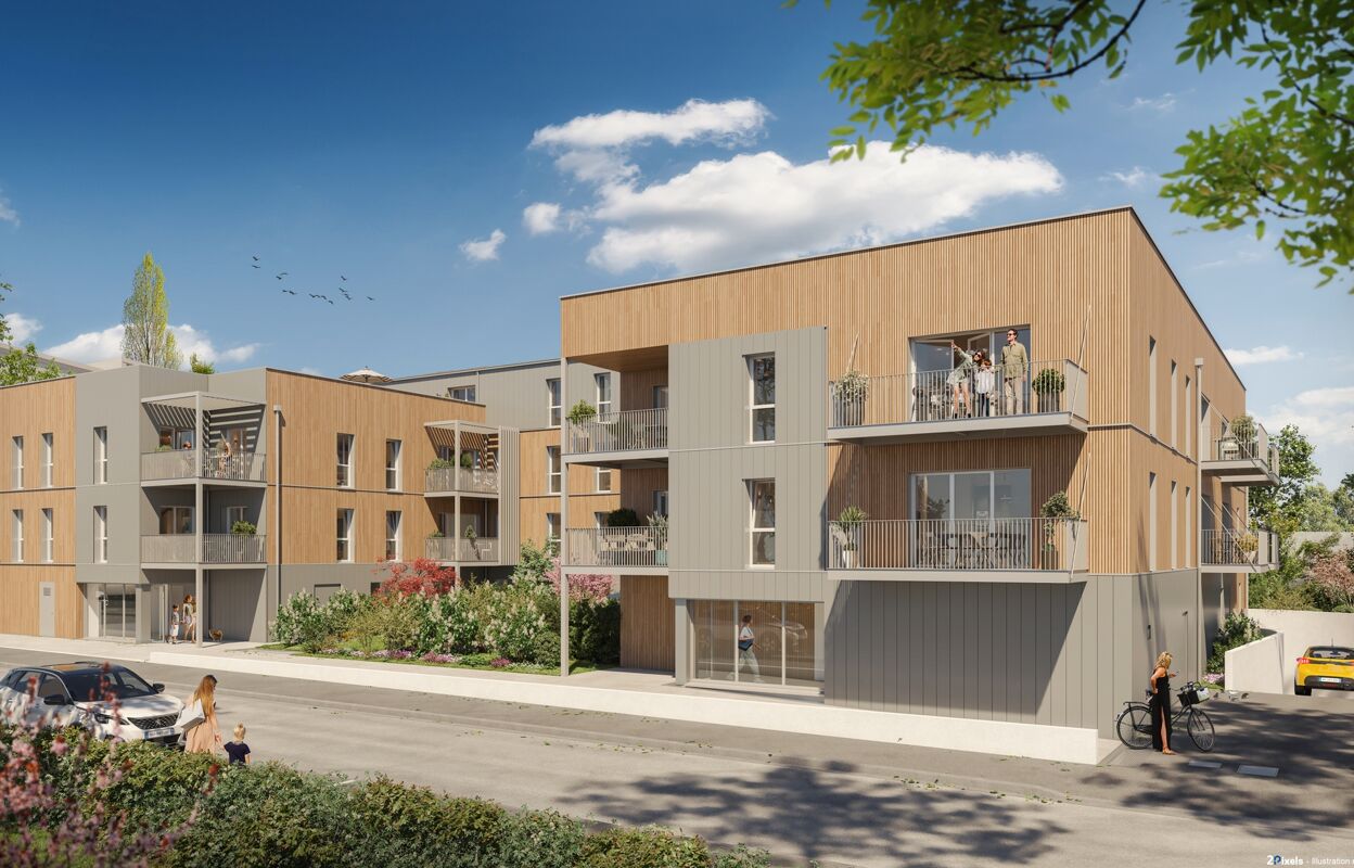 appartement neuf T1, T2, T3, T4 pièces 31 à 87 m2 à vendre à Angers (49000)