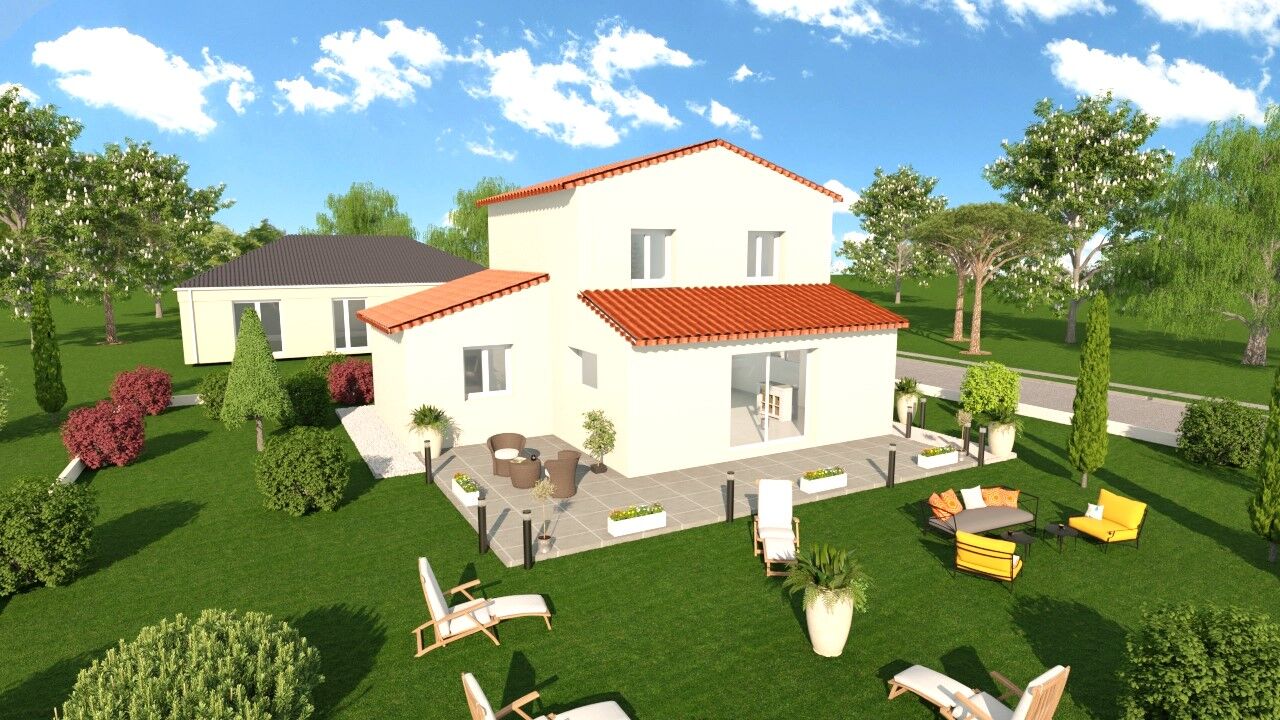 maison 90 m2 à construire à Loriol-sur-Drôme (26270)