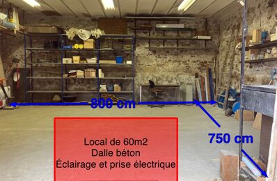 local industriel  pièces 60 m2 à louer à Cuisy (77165)