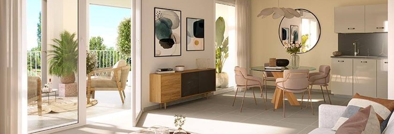 Appartement neuf T2, T4, T5 Pièce 42 à 93 m² à vendre à Bordeaux (33000)