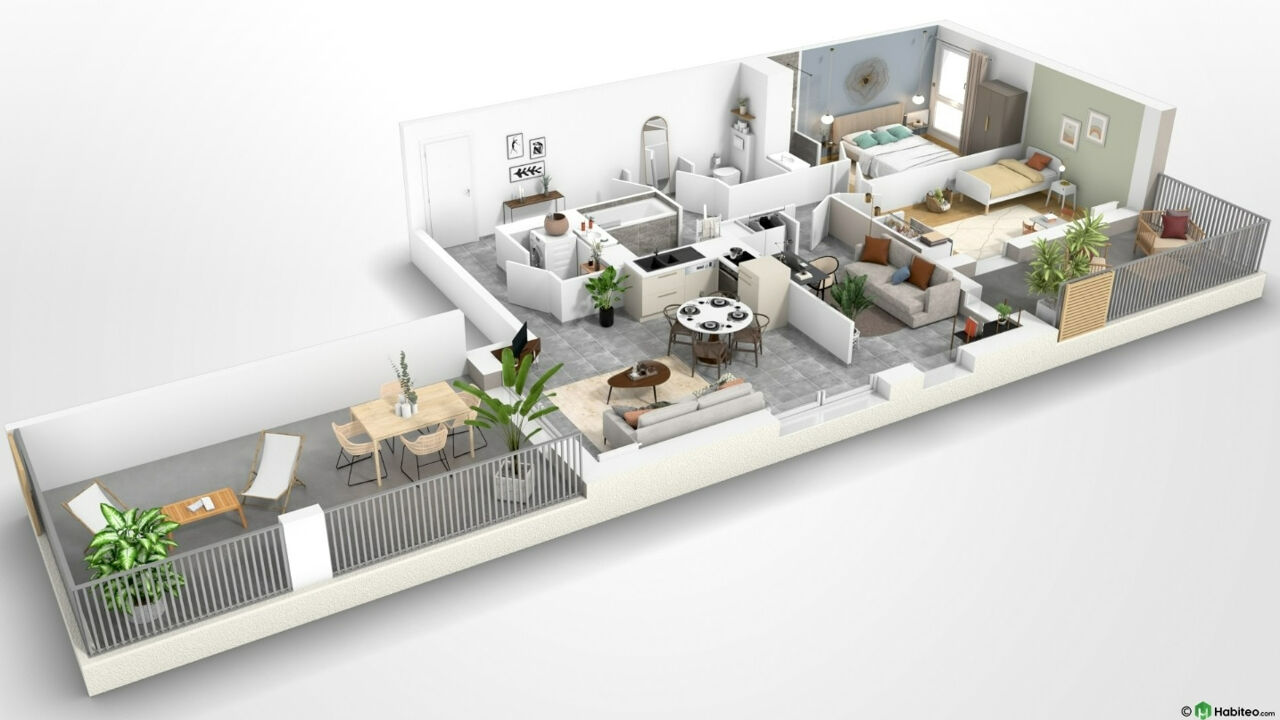 appartement 4 pièces 84 m2 à vendre à Montmélian (73800)