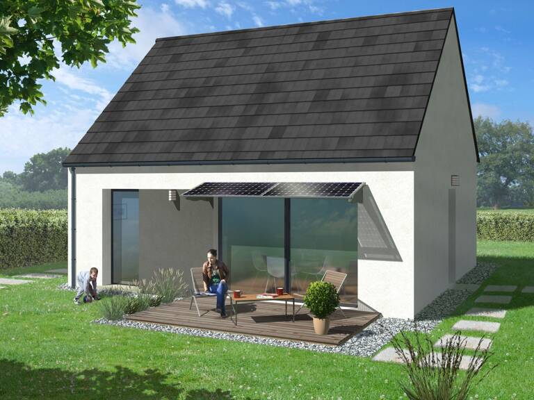 Projet de construction d'une maison 49.47 m² avec terrai... — photo 1