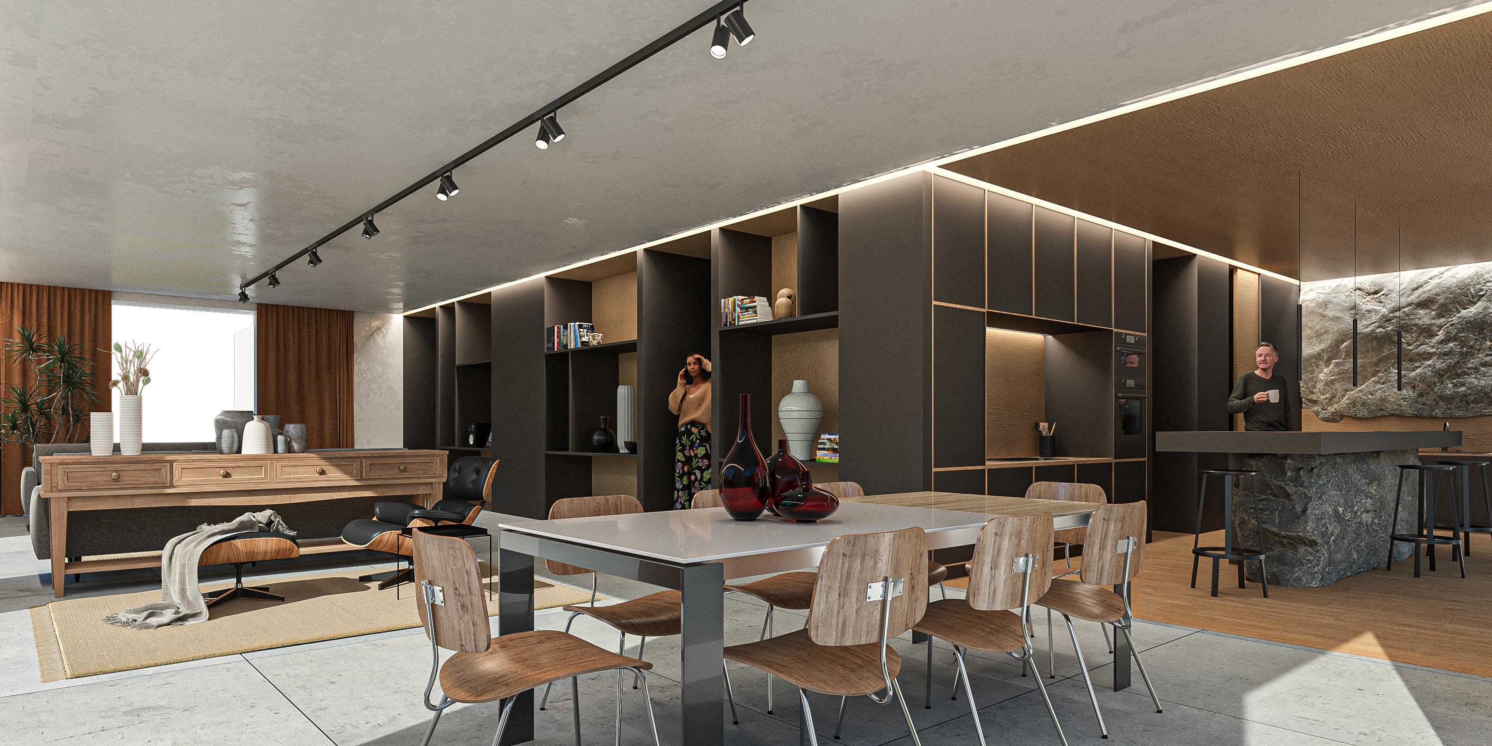 Photo T4 dernier étage 103 m2 . Terrasses 238m2 image 3/4