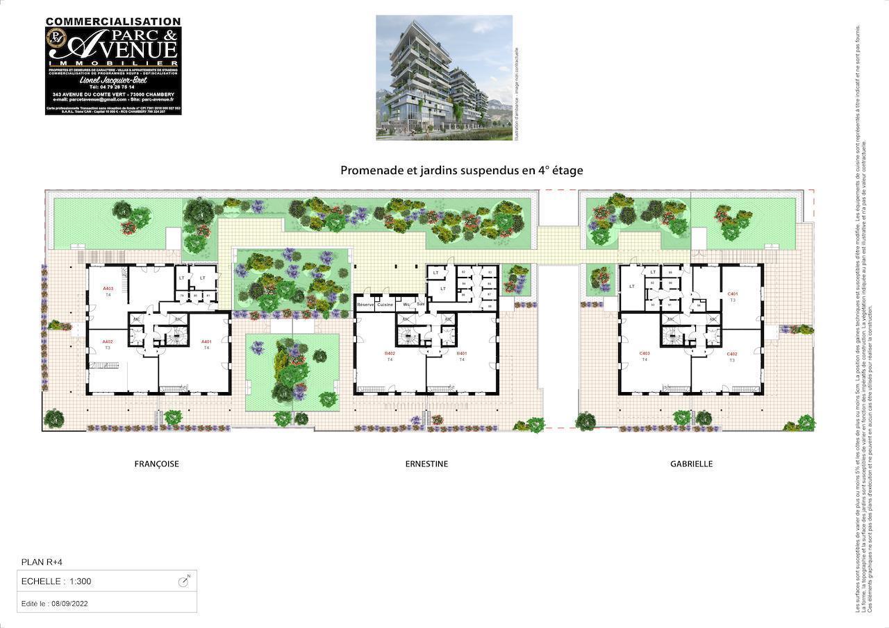 Photo T5 de 101 m2, terrasse 41 m2, vue exceptionnelle, 2 garages. image 3/4