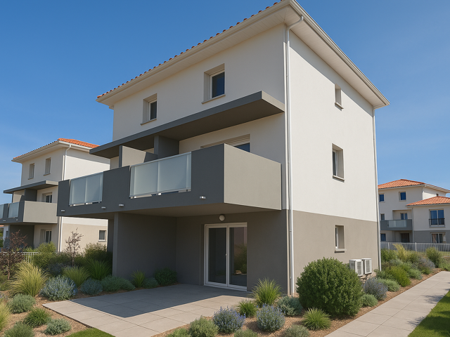 Maison F3, garage et terrain clos — photo du bien