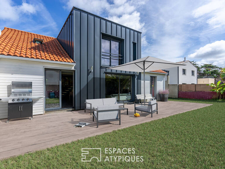Maison balnéaire et son extension contemporaine — photo 1
