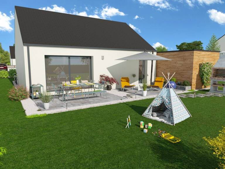 Projet de construction d'une maison 69.93 m² avec terrai... — photo 1
