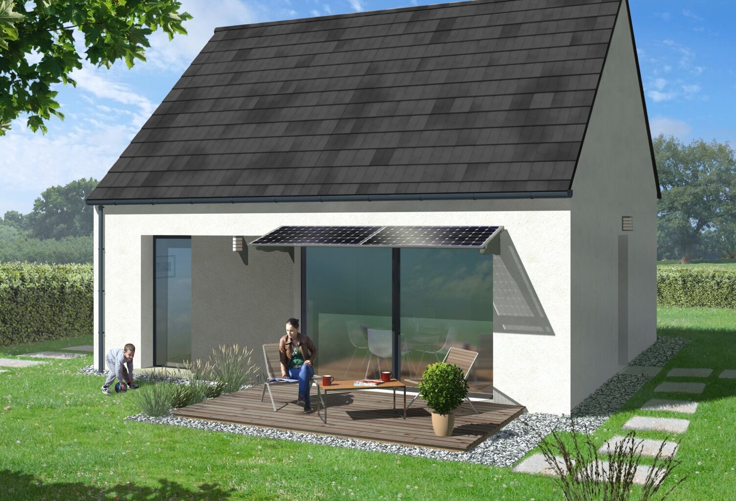 Projet de construction d'une maison 63 m² avec terrain à... — photo 1