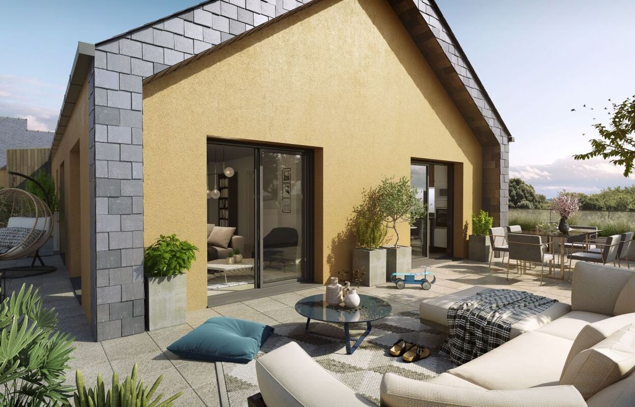 appartement neuf T3, T4 pièces 60 à 86 m2 à vendre à La Chapelle-des-Fougeretz (35520)