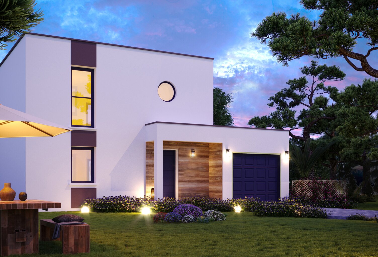Maison 4 pièces 93.00 m² - Terrain: 1400 m² — photo 1