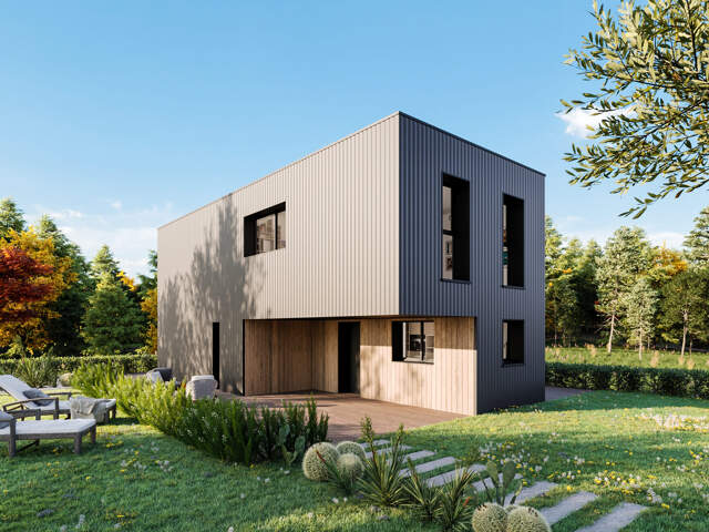 Maison 4 pièces 88.00 m² - Terrain: 1400 m² — photo du bien