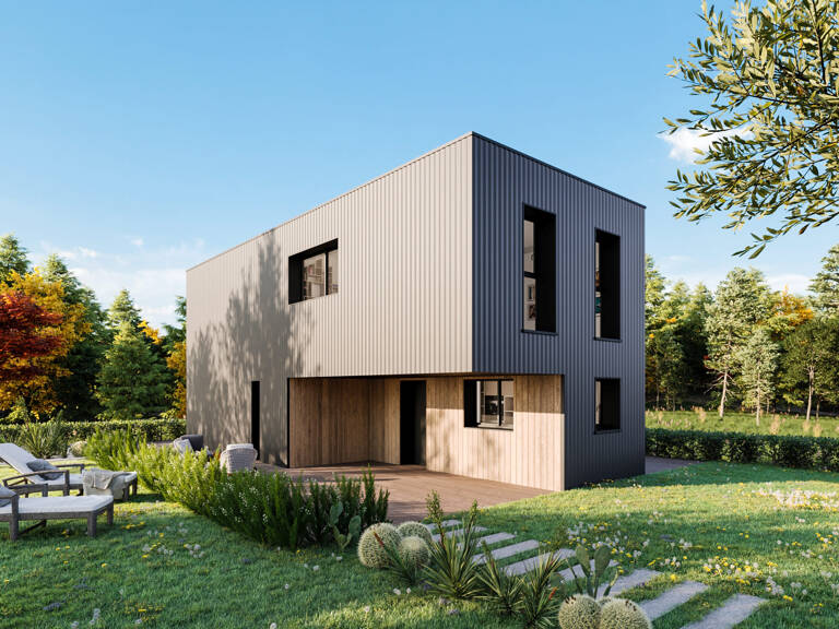Maison 4 pièces 88.00 m² - Terrain: 1400 m² — photo 1
