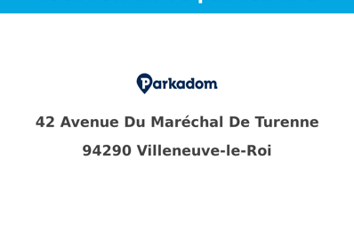 garage  pièces  m2 à louer à Villeneuve-le-Roi (94290)