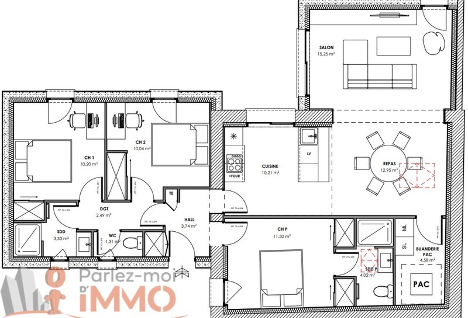 Maison 6 P+C — photo 1