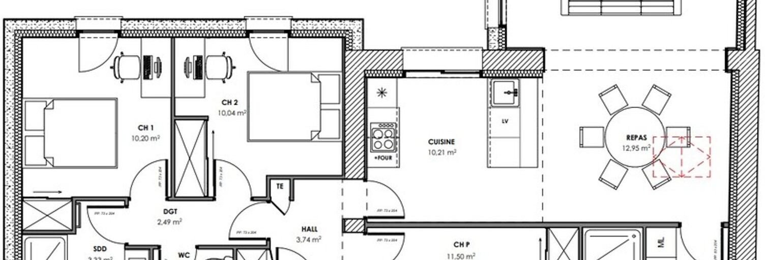 Maison 6 Pièces 100 m² à vendre à Givors (69700)