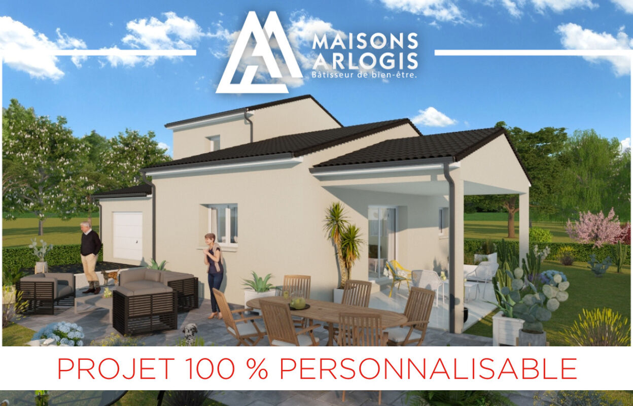 maison 90 m2 à construire à Margès (26260)