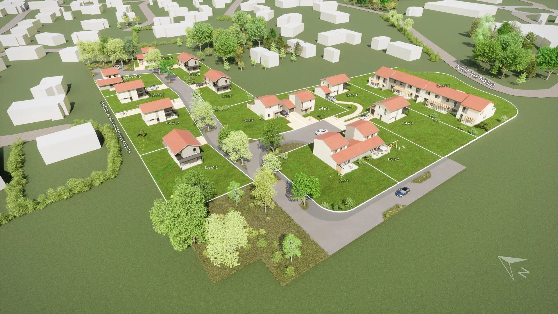 Terrain  à vendre Saint-Romans 38160